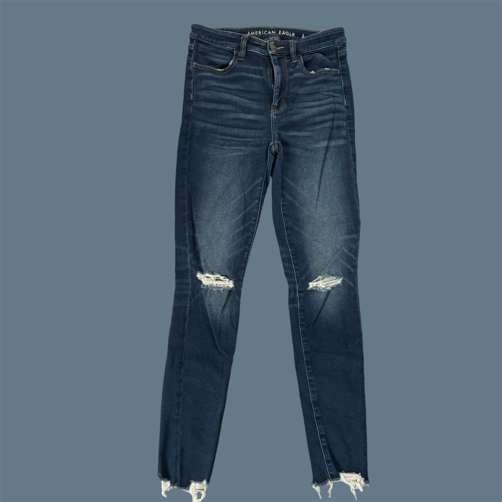 American Eagle Next Level Stretching super High Rise Jeggings size 4